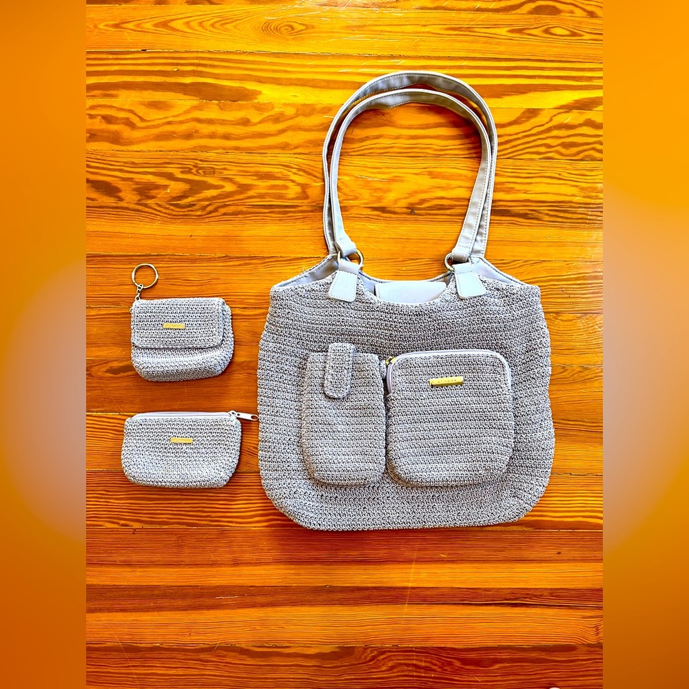 Woven Strada Shoulder Bag